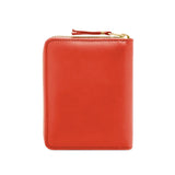 COMME DES GARÇONS ZIP AROUND MULTI-CARD WALLET ORANGE