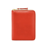 COMME DES GARÇONS ZIP AROUND MULTI-CARD WALLET ORANGE