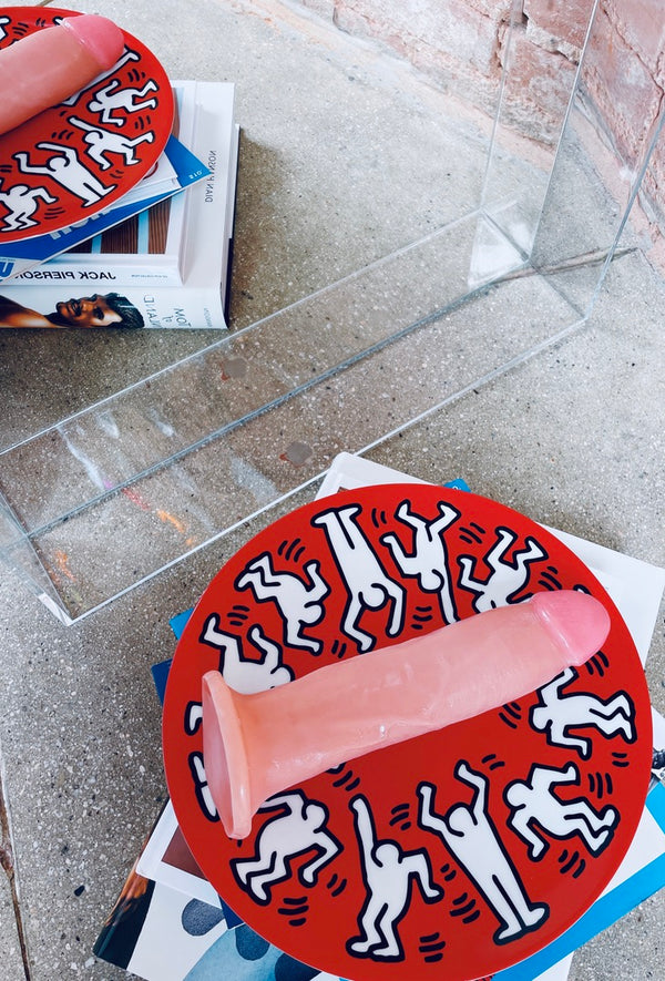 8" BARESKIN DILDO BY JOCK w/o BALLS - Light