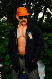 Tom of Finland x Happy Hour Skateboards Zip-Up Hoodie: Shed