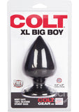 Colt XL Big Boy Silicone Anal Plug Black 4.5 Inch
