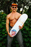 Tom of Finland X Happy Hour Skateboard: Shed