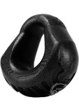 Oxballs Hung Silicone Padded Cockring Black
