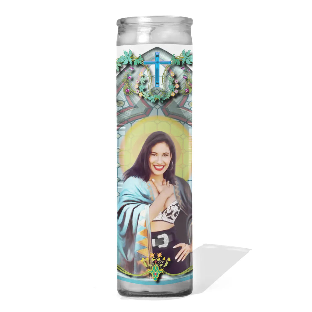 Selena Celebrity Singer Prayer Candle - Selena Quintanilla