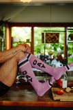 GAY Lavender Athletic Knee Sock