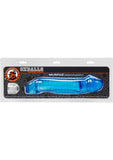 Oxballs Muscle Textured Cocksheath Penis Extender Sleeve Ice Blue 9.25 Inch