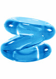 Oxballs Z-Balls Cockring And Ballstretcher Blue
