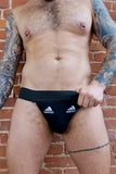 CLASSIC SOCKS BLACK JOCKSTRAP BY SNEAKERMASK