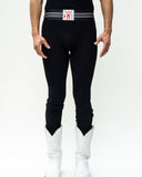 WALTER VAN BEIRENDONCK Jock Leggings Black SS23