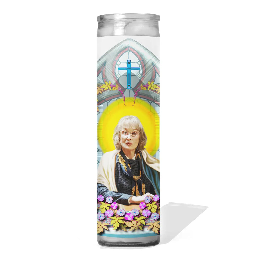 Meryl Streep Celebrity Prayer Candle