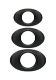 OptiMALE Easy-Grip Silicone C-Ring Set (3 Piece Kit) - Black