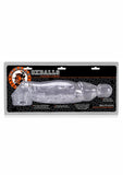 Oxballs Butch Cocksheath With Adjustable Fit Penis Sleeve Clear