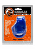 Oxballs Ballsling With Ballsplitter Cockring POLICE BLUE