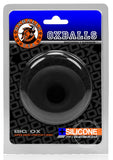 Big Ox Super Mega Stretch Cockring Silicone - Black
