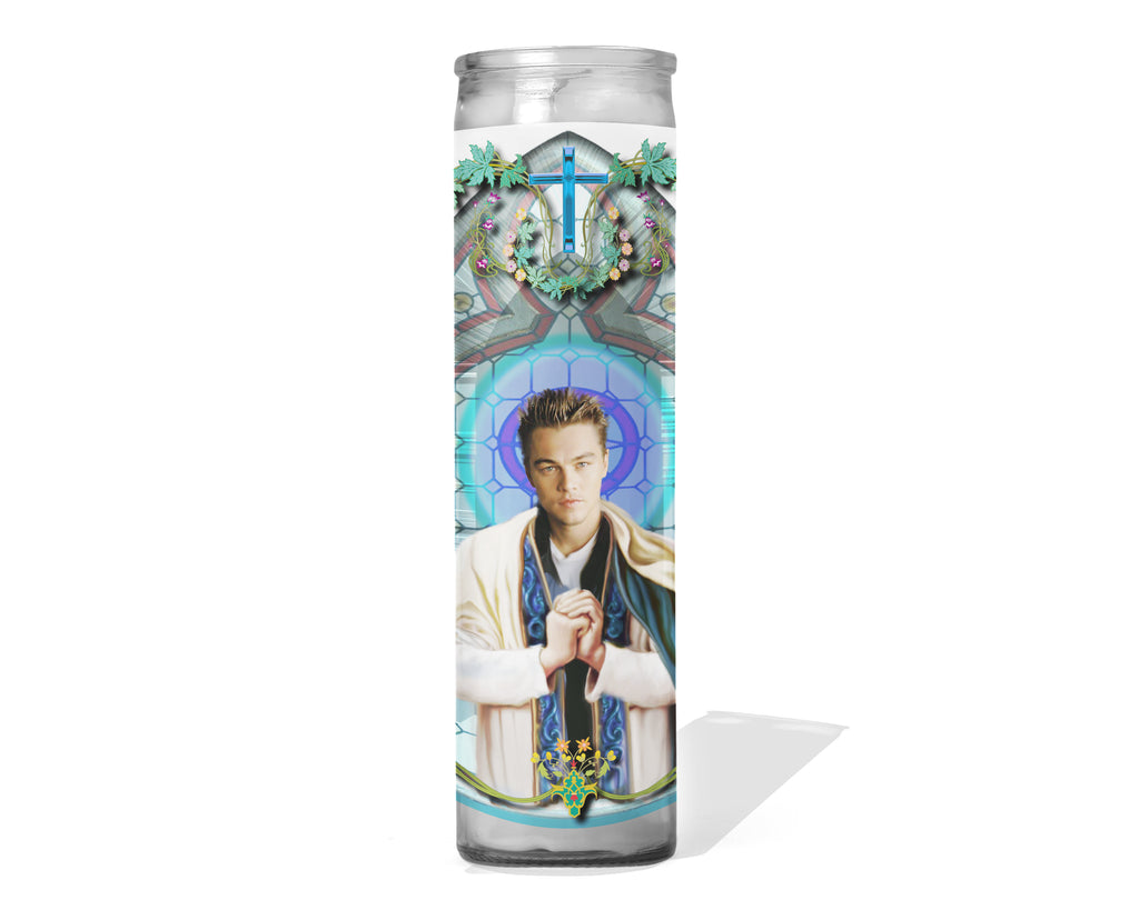 Leonardo DiCaprio Celebrity Prayer Candle