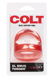 Colt Xl Snug Tugger Cockring Scrotum Support Red