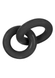 Hünkyjunk Duo Link Cockring/Ball Ring Black
