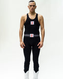 WALTER VAN BEIRENDONCK Jock Tank Black SS23