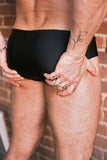 ANDREAS KRONTHALER X YASMINE ESLAMI ETIENNE SWIMMING TRUNKS BLACK