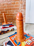 7" BARESKIN DILDO BY JOCK w/o BALLS - Dark