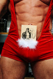 Tom of Finland Wooden Postcard: Santa Wood