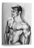 Tom of Finland Saddle Stitch Centennial A5 Notebook