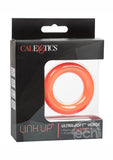 Link Up Ultra-Soft Verge Cock Ring - ORANGE