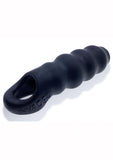 Oxballs Invader Rippled Open-Ended Extender - Black Ice