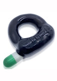 Oxballs Stash Cock Ring With Aluminum Capsule Insert - Black