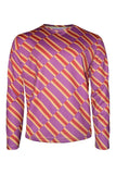 Steve Top Red STRIPE PRINT by LAZOSCHMIDL S/S 21
