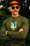 Tom of Finland x Happy Hour Skateboards Sweatshirt: Camping