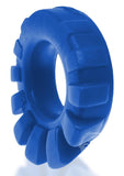 Cock-Lug Silicone Lugged Cock Ring - Marine Blue