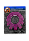 Cock Lug Lugged Cock Ring - Plum