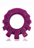 Cock Lug Lugged Cock Ring - Plum