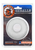 Oxballs Bigger Ox Silicone Cock Ring - Clear Ice