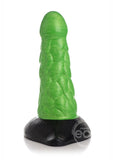 Creature Cocks Radioactive Reptile Silicone Dildo 7.5in - Green