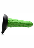 Creature Cocks Radioactive Reptile Silicone Dildo 7.5in - Green