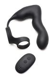 10x INFLATABLE + VIBRATING PROSTATE PLUG w/ Cock and Ball Ring BY SWELL