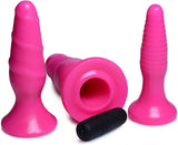 Vibrating Anal Fun Trio - Pink by Curve