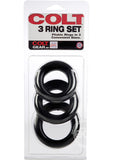 COLT 3 RING SET RUBBER BLACK