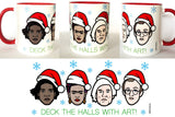 Artists Xmas Mug by Trevor Wayne