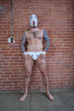 CLASSIC SOCKS WHITE JOCKSTRAP BY SNEAKERMASK