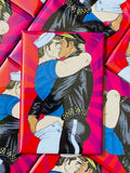 TOM OF FINLAND KISS POW MAGNET BY PEACHY KINGS