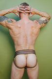 CELLBLOCK 13 TIGHT END JOCKSTRAP - BROWN