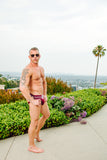 CELLBLOCK 13 TIGHT END JOCKSTRAP - BURGUNDY