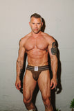 CELLBLOCK 13 TIGHT END JOCKSTRAP - BROWN