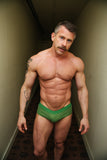 ANDY BRIEFS IN DOLLAR GREEN BY ANDREAS KRONTHALER X YASMINE ESLAMI