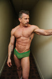 ANDY BRIEFS IN DOLLAR GREEN BY ANDREAS KRONTHALER X YASMINE ESLAMI