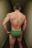 ANDY BRIEFS IN DOLLAR GREEN BY ANDREAS KRONTHALER X YASMINE ESLAMI