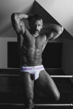 CELLBLOCK 13 TIGHT END JOCKSTRAP - WHITE